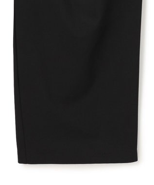 UNFILO L 【セットアップ着用可】マイビューティ 側章ワイドパンツ ブラック