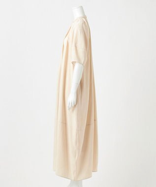 23区 【GOLD LABEL】モダールブロード フォルムワンピース ベージュ系