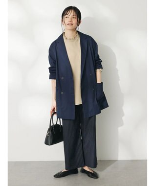 CRAFT STANDARD BOUTIQUE 衿フリルブラウス Off White