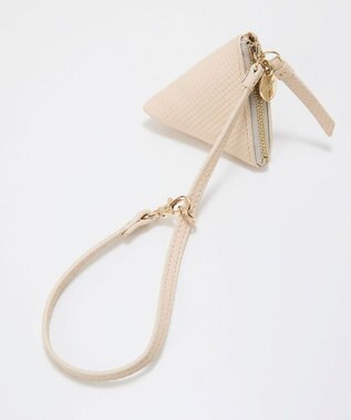 TOPKAPI 【TREASURE TOPKAPI】クロスエンボス レザー マルチケース/コインケース オフ