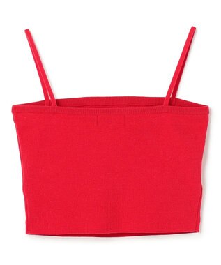 uncrave スムースニット カップ付きバンドゥ スカーレット