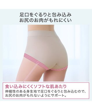 BRADELIS New York 【BRADELIS NewYork peace】楽なのにすっぽりショーツ24 シャンパン