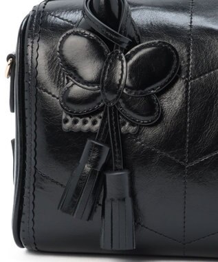 ANNA SUI ポワロ 2wayハンドバッグ クロ