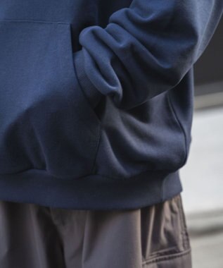 WEGO ヘビーウエイトグラフィティプルパーカー ネイビー