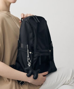 ICB 【4/3-4/19期間限定・受注生産】選べるチャーム 8ポケットナイロンリュック カスタマイズ イヌ