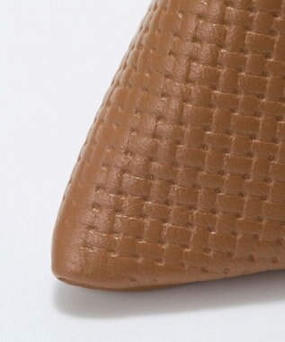 TOPKAPI 【TREASURE TOPKAPI】クロスエンボス レザー マルチケース/コインケース キャメル