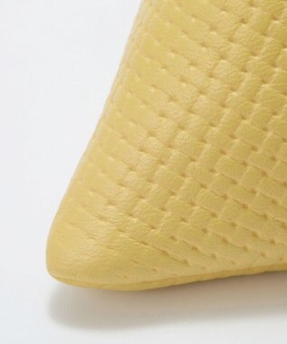 TOPKAPI 【TREASURE TOPKAPI】クロスエンボス レザー マルチケース/コインケース レモンイエロー