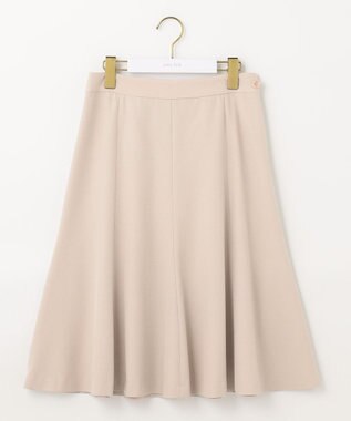 ANY SIS 【WEB・一部店舗限定】リネンライクポリエステル スカート ライトベージュ
