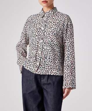 Paul Smith Horseshoe Leopard プリント ブラウス
