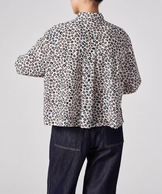 Paul Smith Horseshoe Leopard プリント ブラウス オフホワイト