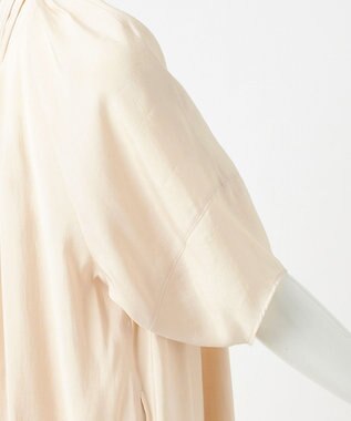 23区 【GOLD LABEL】モダールブロード フォルムワンピース ベージュ系