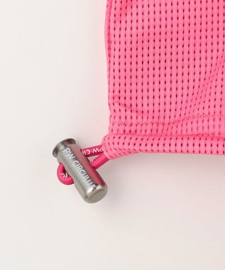 PW CIRCULUS 【WOMEN】SEA TURTLE メッシュコンビモックネックT ゴルフウェア レディース ピンク系
