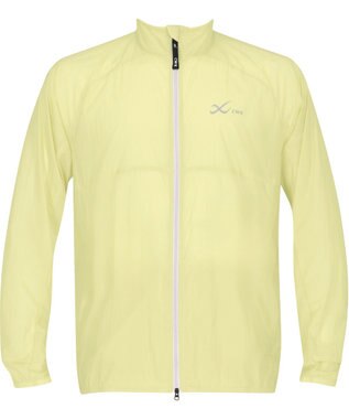 CW-X 【UNISEX】 CW-X ウインドブレーカー 上下開きファスナー スポーツウェア 長袖 ハイネック ユニセックス DWR599 /ワコール イエロー