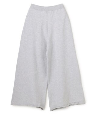 uncrave スウェットライクニット パンツ TOPグレー