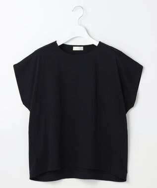 ANY SIS L 【シルクタッチさら魅せTシャツ】後ろコクーン プルオーバー