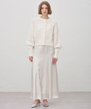 uncrave アセテートヴィンテージサテン マーメイドスカート オフ