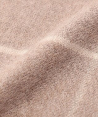 23区 カシミヤ チェック マフラー ベージュ系