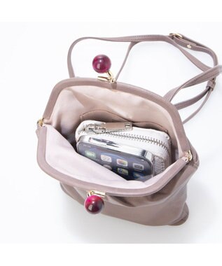 UNBILLION 【テレビ ドラマ着用アイテム】perche ジェムストーンガマグチモバイルショルダー オーク