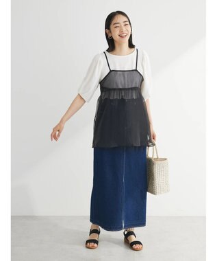 Green Parks 袖ボリュームカノコプルオーバー Off White