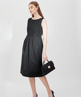 23区 L 【APPLAUDIR】グログランロイヤル ドレス ブラック系