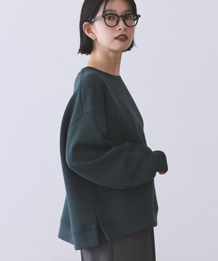 AMERICAN HOLIC 【WEB限定】サイドスリットポンチプルオーバー Dark Green