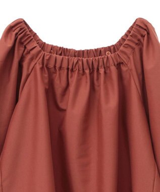 Green Parks ２ｗａｙバルーンスリーブブラウス Orange