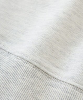 Green Parks ＡＮＧＥＬ　ＢＬＵＥ箔プリントＺＩＰカーディガン Oatmeal