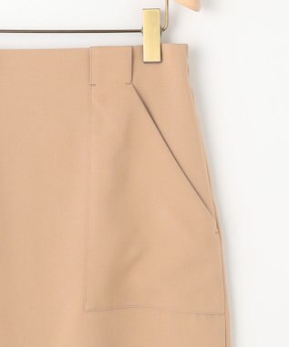 組曲 【WEB限定】オシャクロスタイト スカート ベージュ系