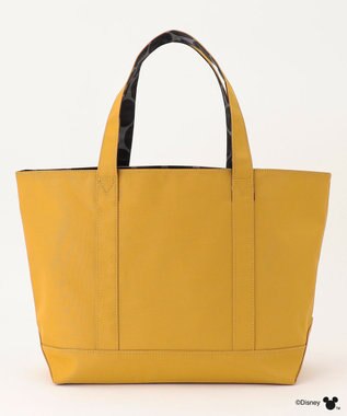 Y'SACCS 【Disney Collection】シルエットプリントトートバッグ　Mサイズ マスタード