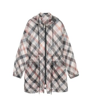 DAKS ハウスチェックシアー リップルコート ウルトラハウスチェック