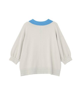 CRAFT STANDARD BOUTIQUE ポロニットプルオーバー Light Gray