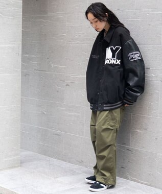 WEGO メルトンワッペンスタジャン ブラックその他