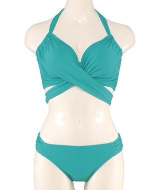 San-ai Resort（三愛水着楽園） ワコール定番商品カップ使用 GHIカップの大きなお胸に対応【グラマラスフィット】ワイヤーブラ　9D-M　【San-ai Resort（サンアイリゾート）】 ターコ