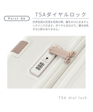 Samsonite サムソナイト スーツケース 33L  ミンター スピナー55 MINTER アイボリー