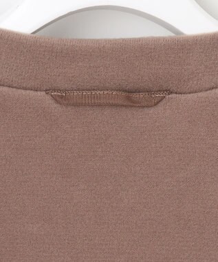 23区GOLF 取り外し可能なスヌード付き【23Fondation/WOMEN】【吸湿発熱】フーディー風 ワンピース ベージュ系