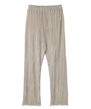 Green Parks ・ＳＵＧＡＲ　ＳＰＯＯＮ　プリーツパンツ Gray Beige