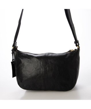 UNBILLION アトランタ ATLANTA / 牛革ファスナーショルダー ブラック