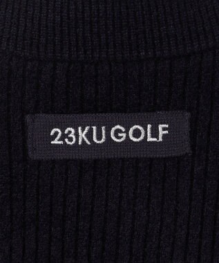 23区GOLF 【WOMEN】ストレッチモール リバーシブル ベスト 1着で2着分のお得感 温度調節に◎ ネイビー系