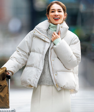 【VERY掲載 / 自宅で洗濯OK / 軽量で暖かい】TAIONコラボ ショートダウン