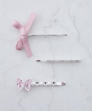 Maison de FLEUR パピヨン3SETピン Pink