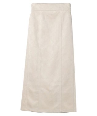 Green Parks ・ＥＬＥＮＣＡＲＥ　ＤＵＥ　エンボスナロースカート Ivory