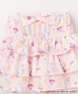 ANY KIDS 【サンリオキャラクターズ×any FAM】フリルショートパンツ ピンク×マイメロディ