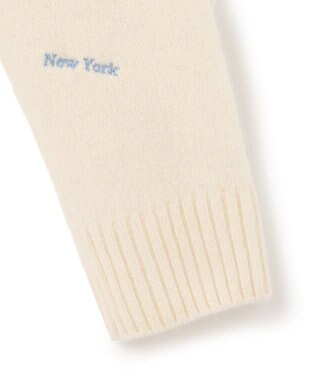 J.PRESS MEN 【120th Anniversary】Embroidery Knit ホワイト系