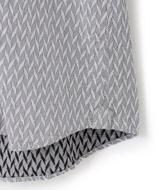 JOSEPH HOMME アロージャガードストレッチ ウイングカラーシャツ ライトグレー系