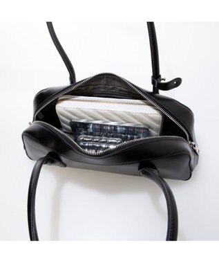 UNBILLION カカトゥ kakatoo / ワイドボストンバッグ ブラック