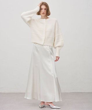 uncrave アセテートヴィンテージサテン マーメイドスカート オフ