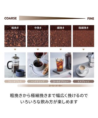 YAMATO テーブル＆キッチン 【レコルト】コードレスコーヒーグラインダー  ブラック  RCM-3(BK) ブラック