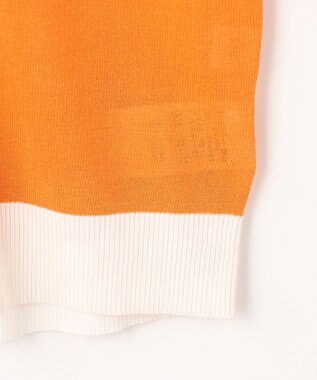 ANY ツインニットセット（ノースリーブニット＋カーディガン） マリーゴールド