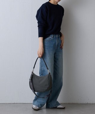 russet ＜360g/撥水性あり＞ コーデュラナイロン2wayショルダーバッグ(CE-1537) Gray