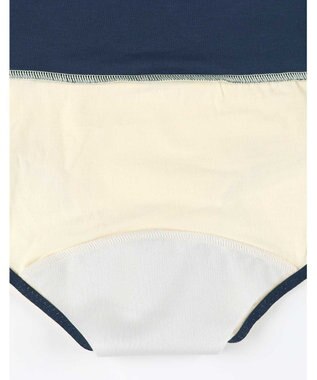 une nana cool 綿ベア天竺 カラーブロッキング サニタリーショーツ CR